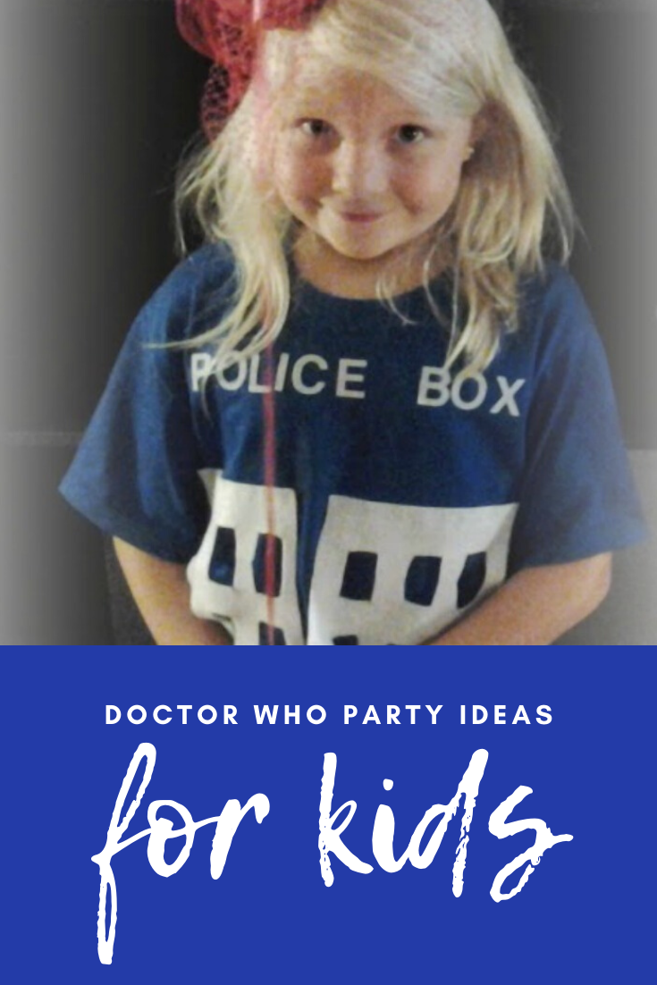 Fun Doctor Who Party Ideas for kids including activities, games, decoration ideas, and even food ideas fit for any Whovian!