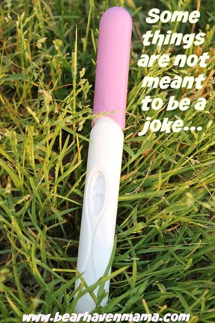 Fake pregnancy announcements are simple not funny