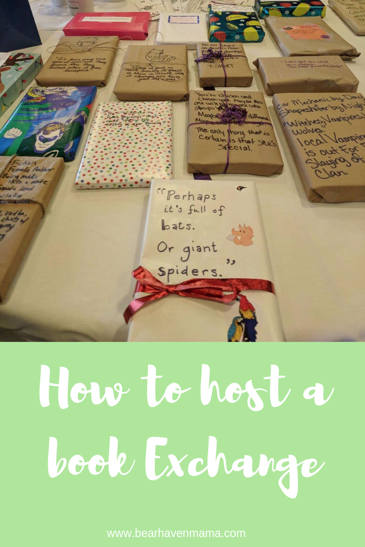 Find out how to host a book exchange for a Christmas or holiday party. This also works well for children's events, family events, and even girl's night out!