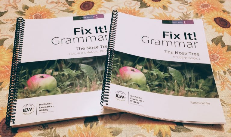Fix It! Grammar by IEW Review