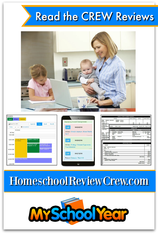 My School Year Homeschool Record Keeping Homeschool Planner Review