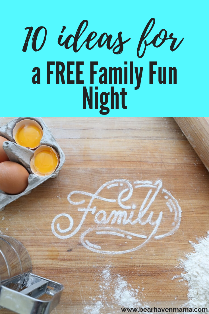 Want to keep family fun night fresh? Then here are 10 great ideas for a FREE family fun night (or pretty close to it) that are more than just a movie!