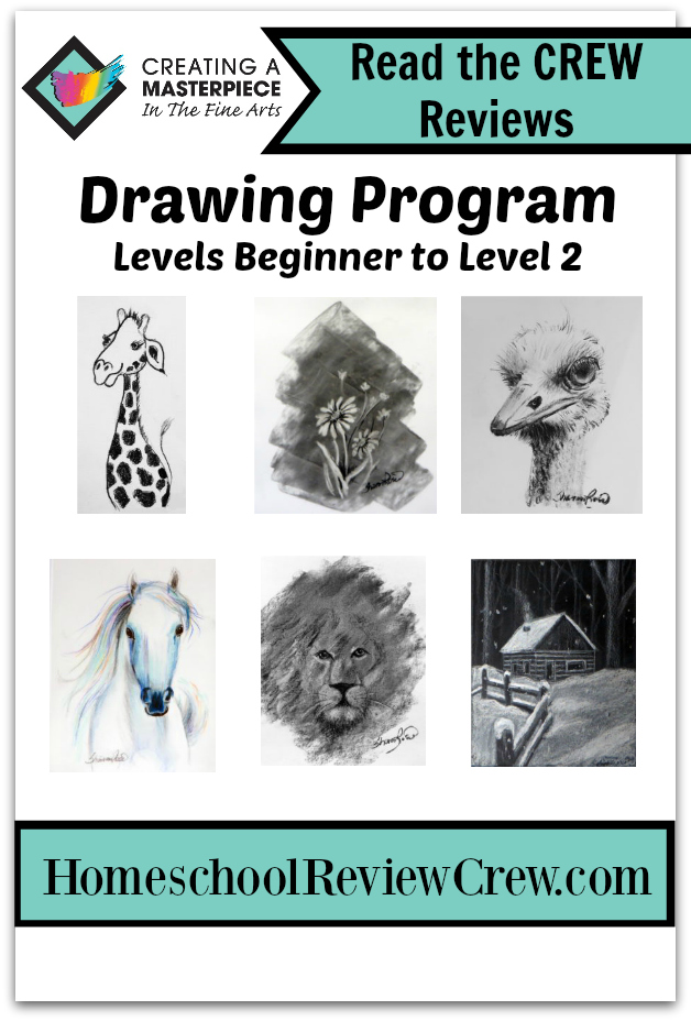 If you or your child wants to learn how to draw like a pro, then you will love this Drawing Program from Creating a Masterpiece. With this engaging program, aspiring artists can begin creating beautiful artwork in as little as the first lesson. Today, I am reviewing the program and showing my daughter's progress.