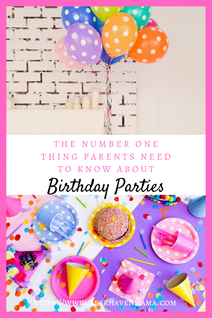 The Number 1 Thing Parents Need to Know About Kids Birthday Parties