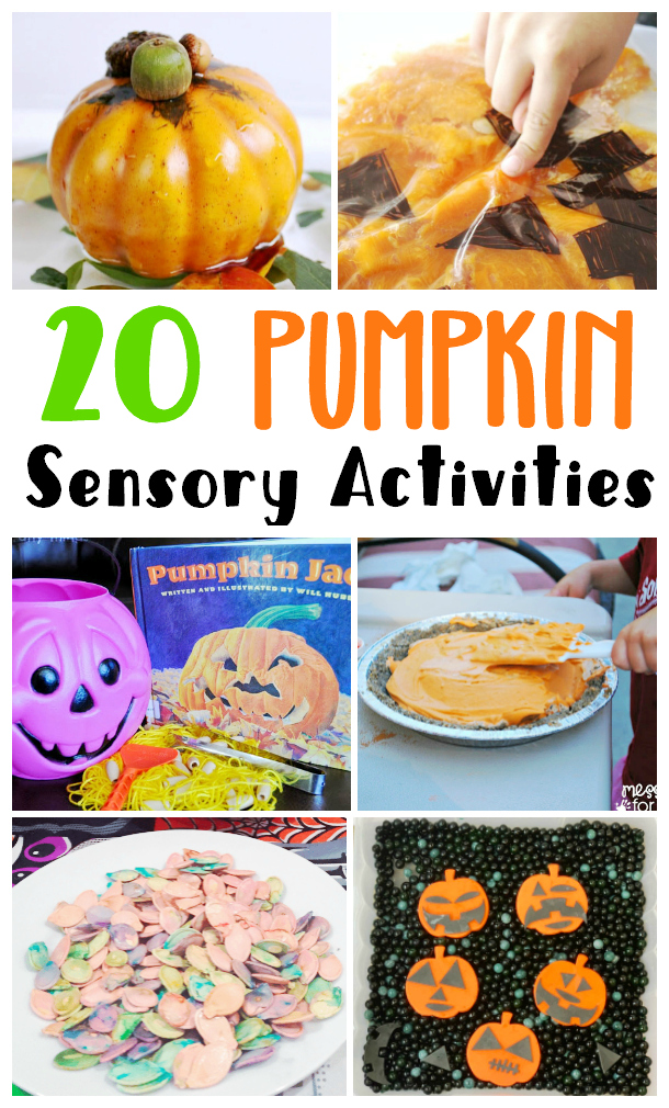 Pumpkin Sensory Play
