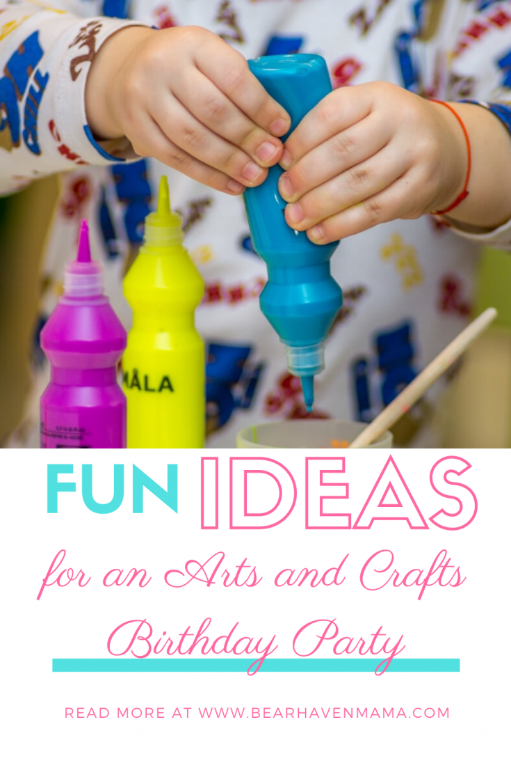 Find everything you need to do an Art Themed Birthday Party. This tutorial provides lots of great ideas to make your arts and crafts birthday party pop!