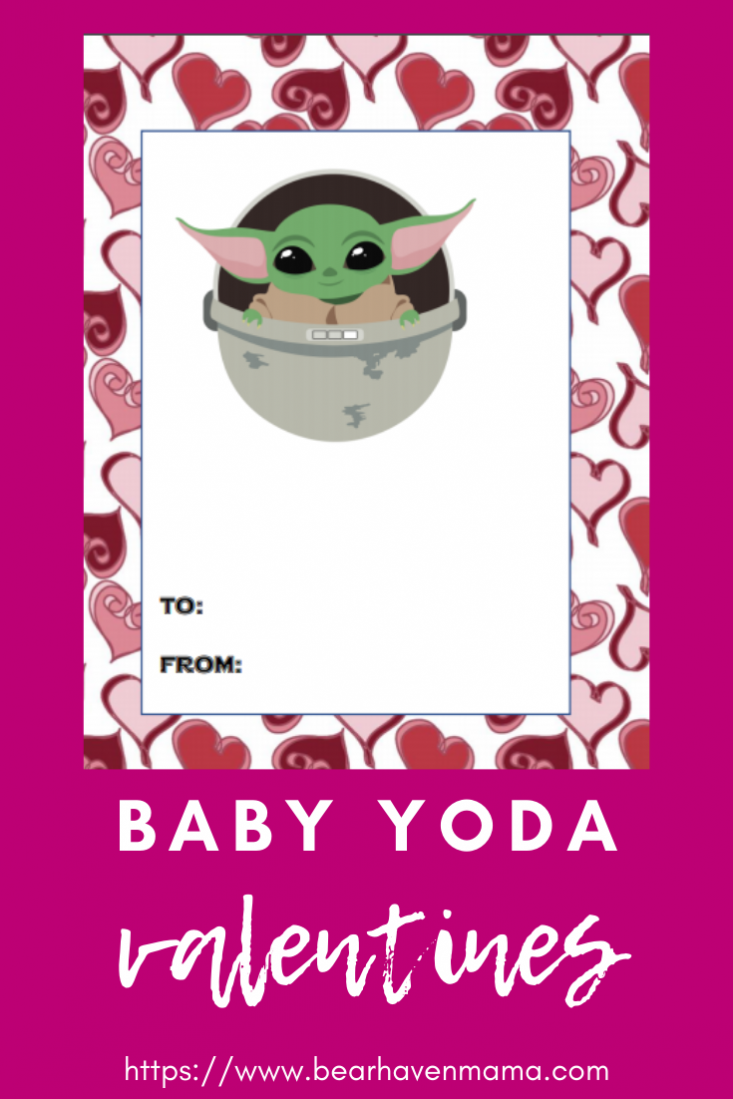 Baby Yoda Valentines Free Printable Valentine s Day Cards