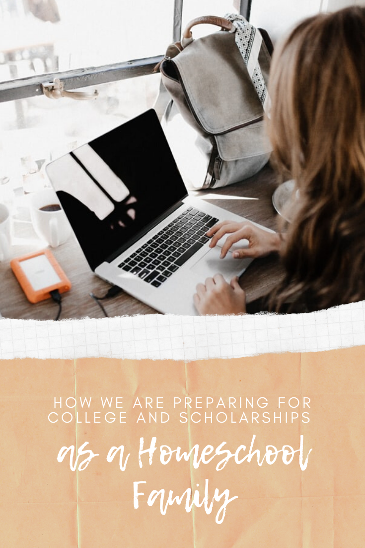 Tips for planning for college as a homeschool family and info about researching financial aid and scholarships, such as the Hallie Gay Walden Bagley Scholarship