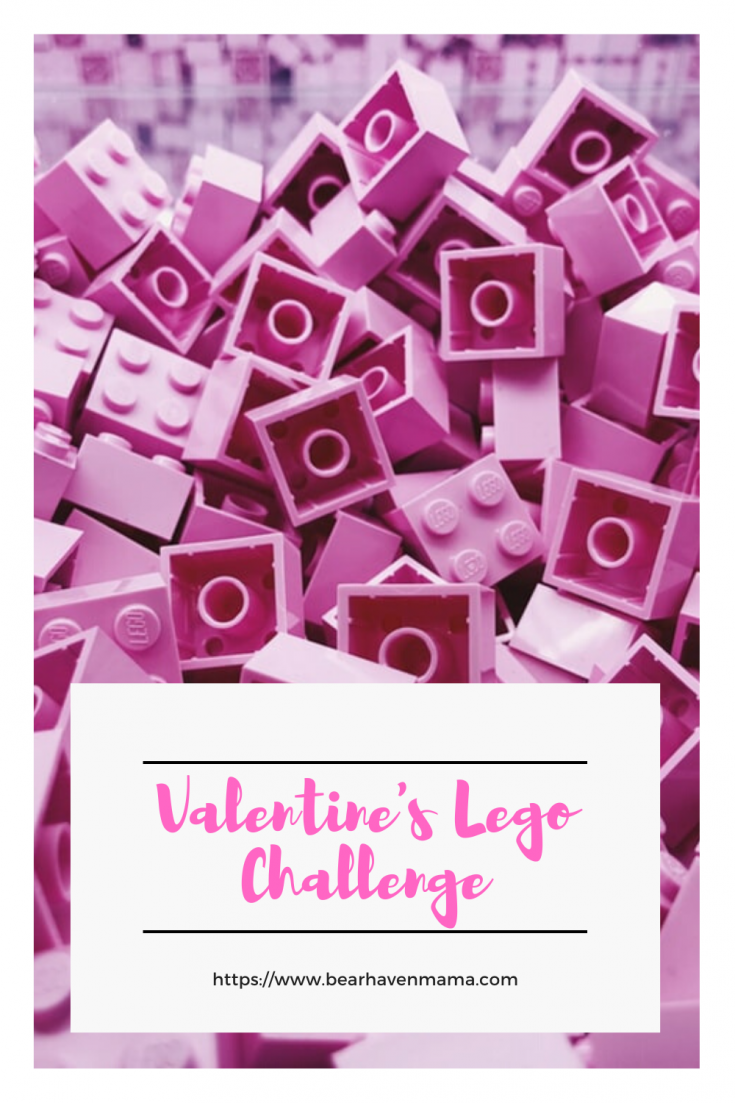Valentine's LEGO Challenge! This challenge is full of valentine themed LEGO builds and is made to be used in a group (think: class party) or at home for fun! Includes 5-page PDF with instructions and 18 cards to print and cut out.