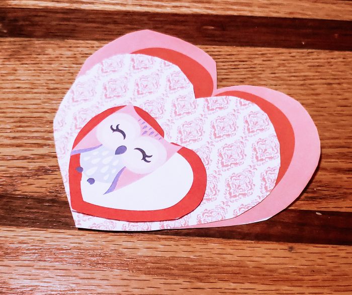 Have fun with your kids and work together to create a very unique 3-D Valentine Card! 