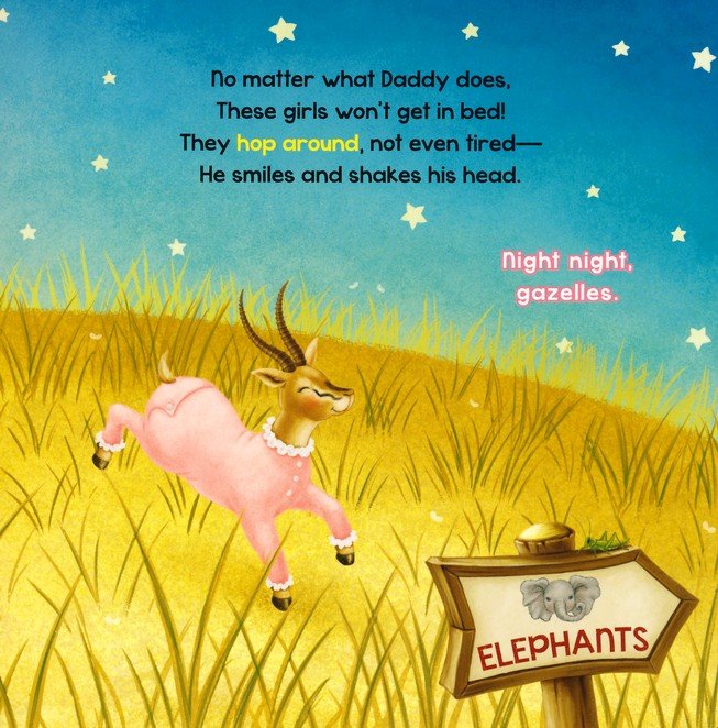 Night Night, Zoo is a wonderful children's bedtime book to help your kids wind down as they wish their favorite zoo animals a good night!