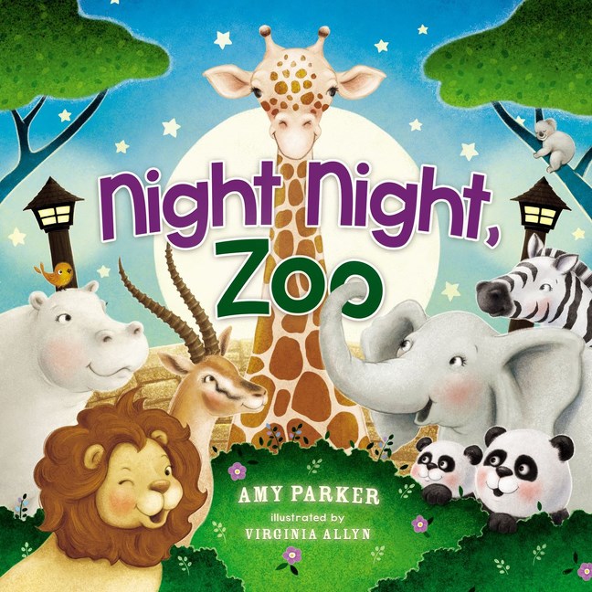 Night Night, Zoo is the perfect children's bedtime book to help your kids wind down as they wish their favorite zoo animals a good night!