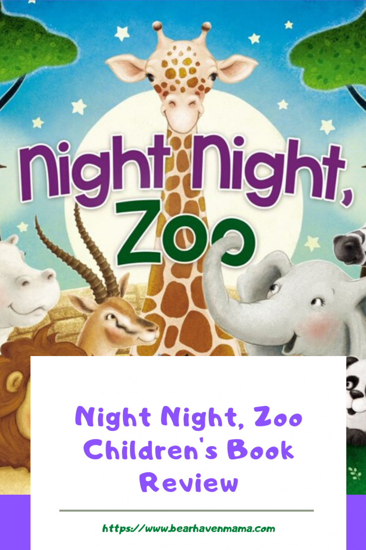 Night Night, Zoo is a wonderful children's bedtime book to help your kids wind down as they wish their favorite zoo animals a good night! #bedtimebooks #childrensbooks #childrensbookreviews