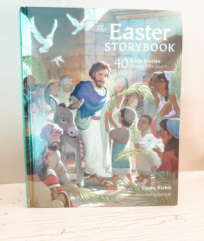 The Easter Storybook explains who Jesus is, what He did, and why His death and resurrection matter in a way children ages 4-8 can understand and remember.