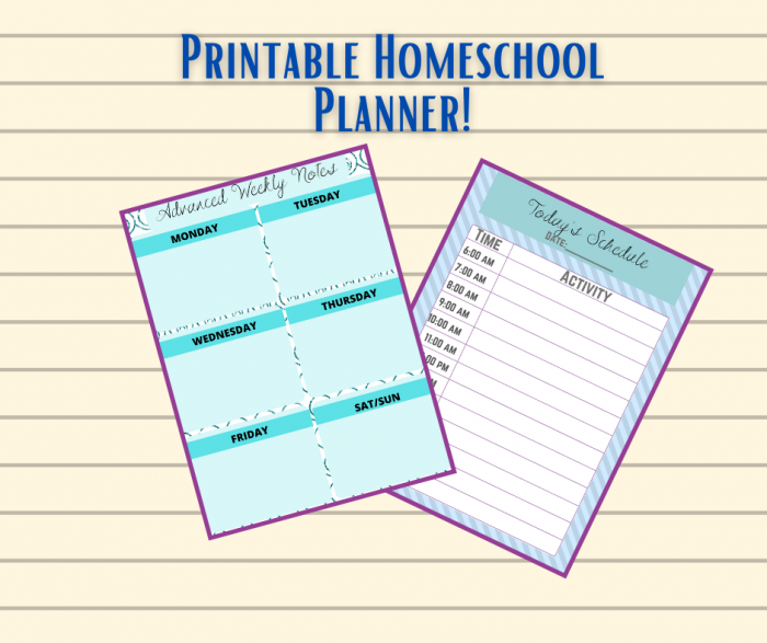 Free Printable Homeschool Planner - Misfit Mama Bear Haven