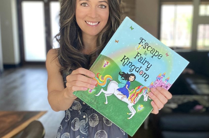 ESCAPE TO FAIRY KINGDOM is a children’s picture book teaching children about empathy and the importance of love and humanity over material things!