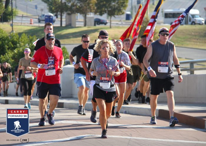 Find out more about the Wounded Warrior Project Carry Forward 5K and how to get involved