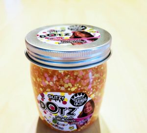 This Glitzy Dotz slime is so much fun! If your child loves slime, find out why you need to check out Compound Kings Slime collection. Great holiday gift for kids!