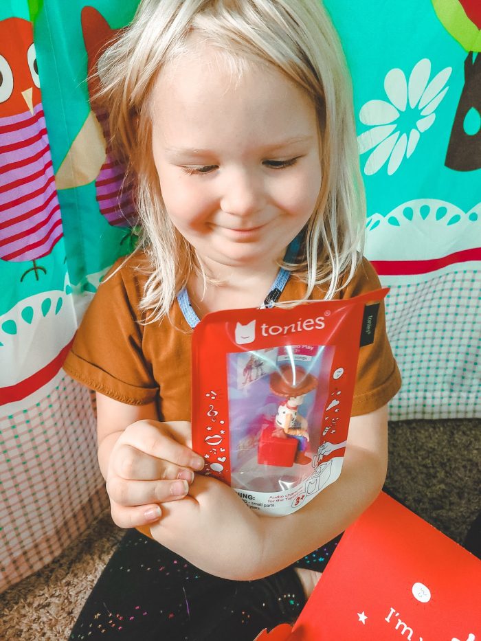 The Toniebox is a unique screen free story time companion that uses fun figurines to play stories and music, plus your child can play with the figurines and collect them too! Check out more in the Toniebox review