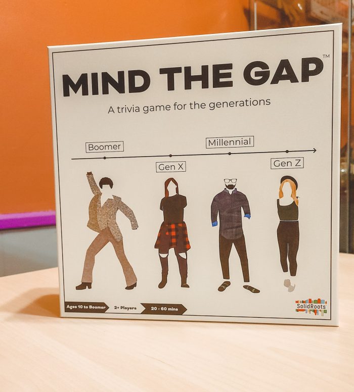 Mind the Gap is a multi-generational trivia game meant to bring together the whole family. Find out how in this game review.