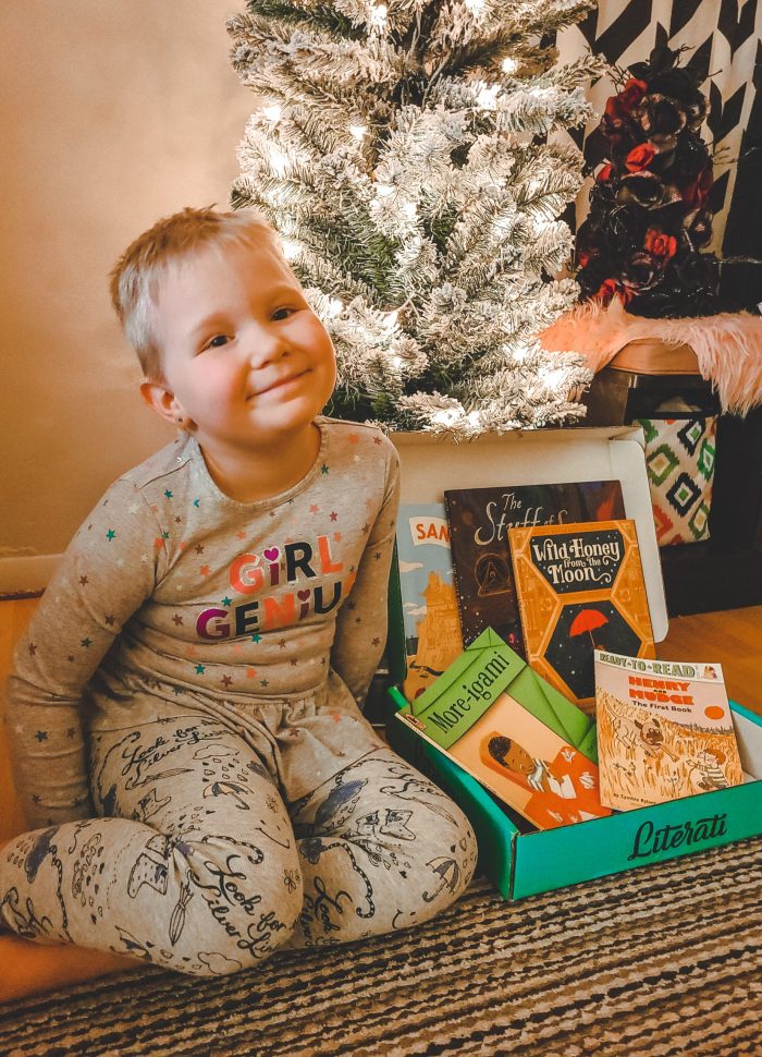 Literati Kids Box Review: Encourage young readers with this unique book subscription box where your child receives 5 books every month to try, and you only pay for the books you keep!