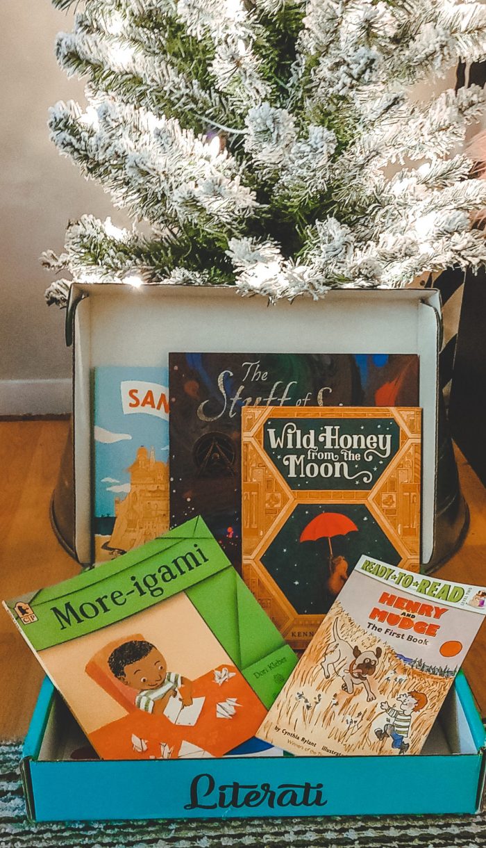 Literati Kids Box Review: Encourage young readers with this unique book subscription box where your child receives 5 books every month to try, and you only pay for the books you keep!