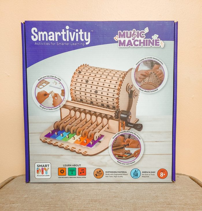 Smartivity Music Machine Review! Build a mechanical xylophone! This kit is music to every ear – kids can actually compose their own tunes, too!