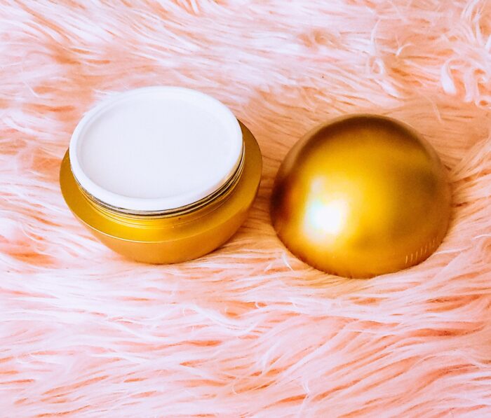 bronze ball with coconut oil