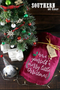 blanket under christmas tree