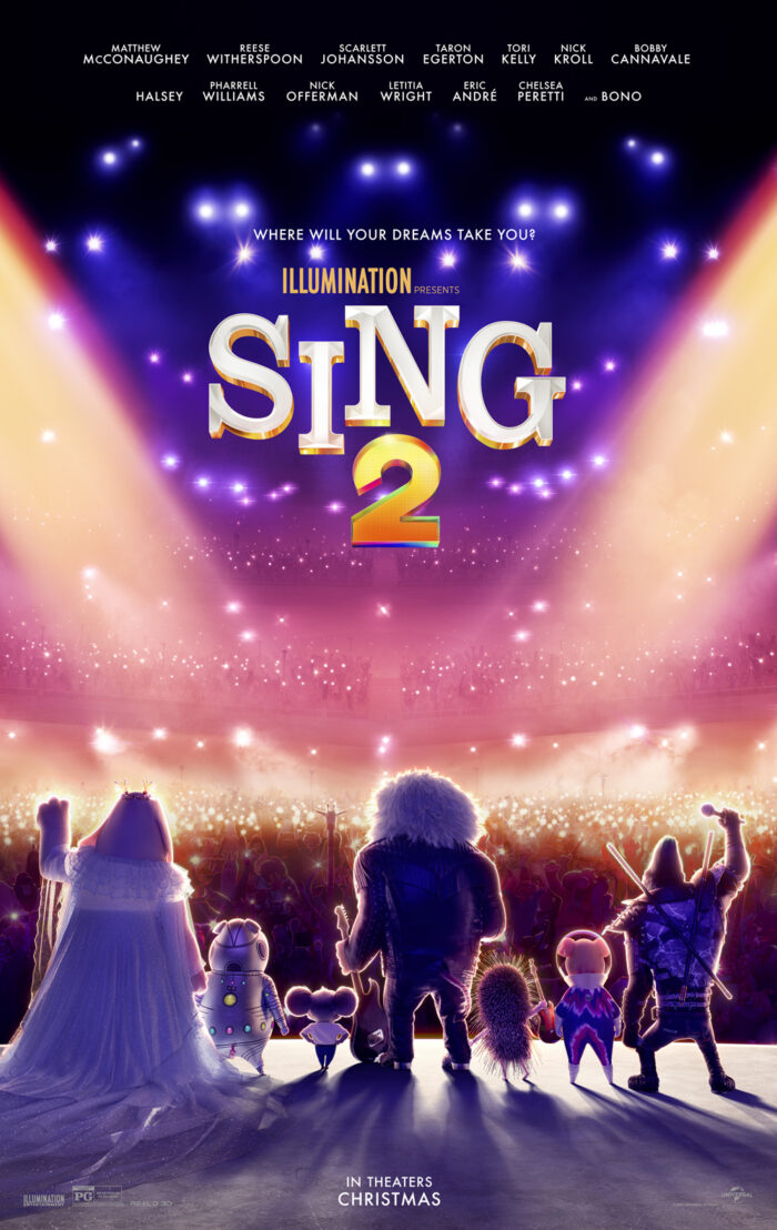 movie advertisement for sing 2