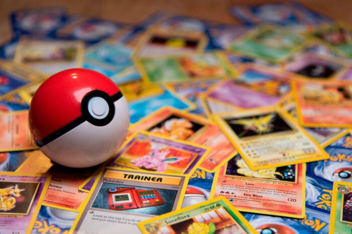 pokeball and pokemon cards for pokemon gift guide