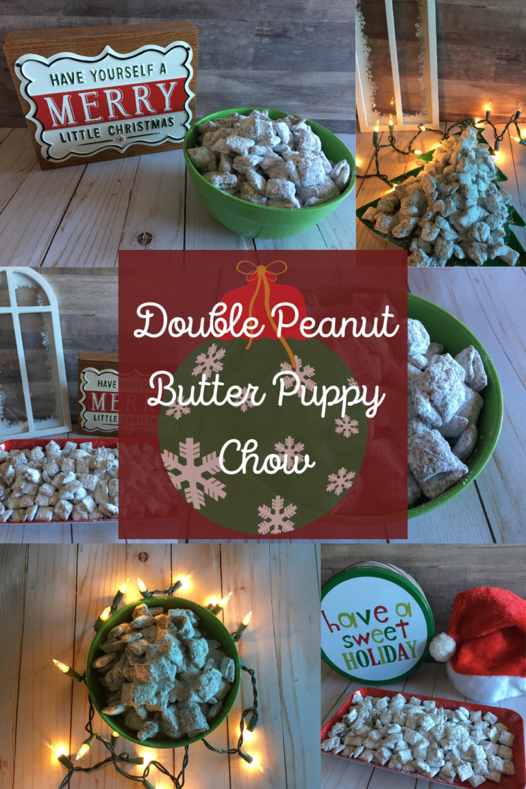 Double Peanut Butter Puppy Chow pin