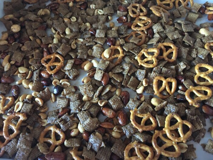 holiday party chex mix