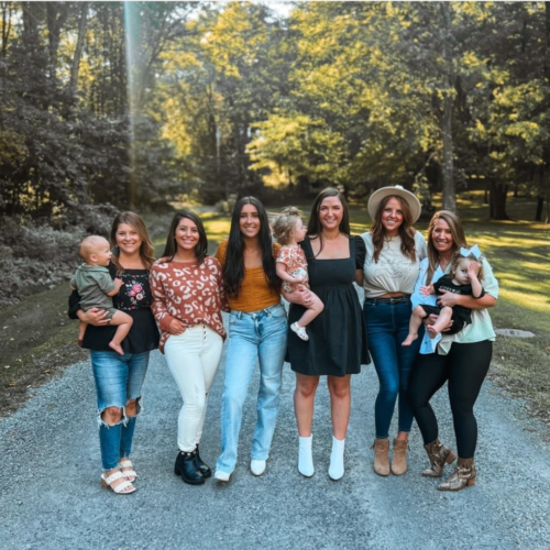 Group of women and children from Nevaeh Grace Boutique