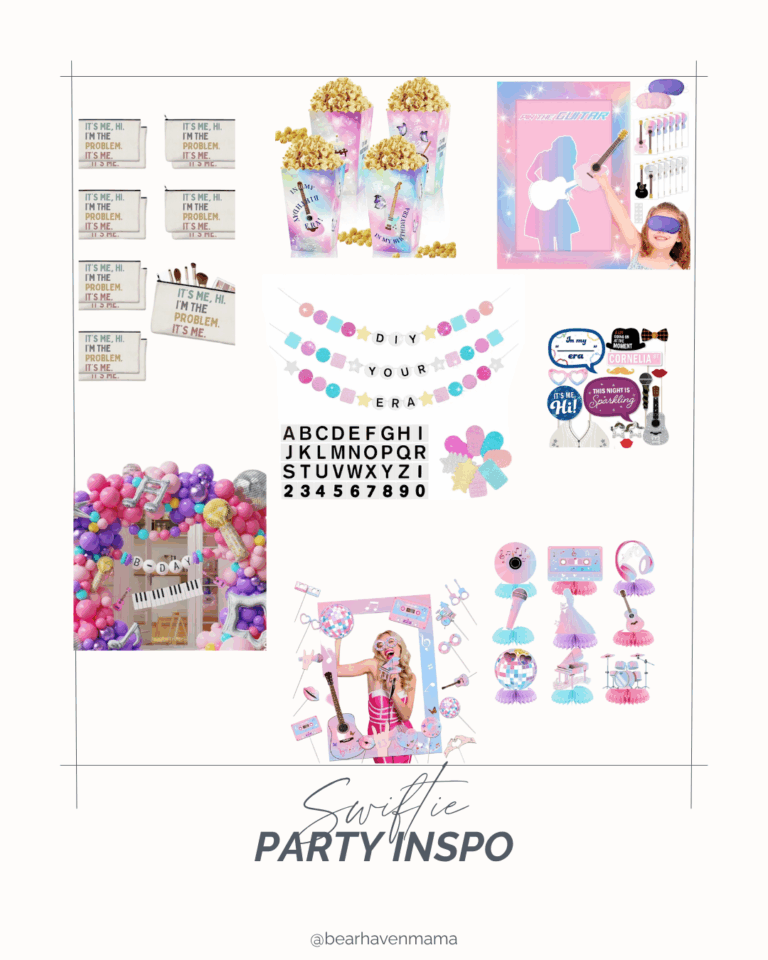 Swiftie Party Inspo…plus free printable Swiftie Coloring Pages