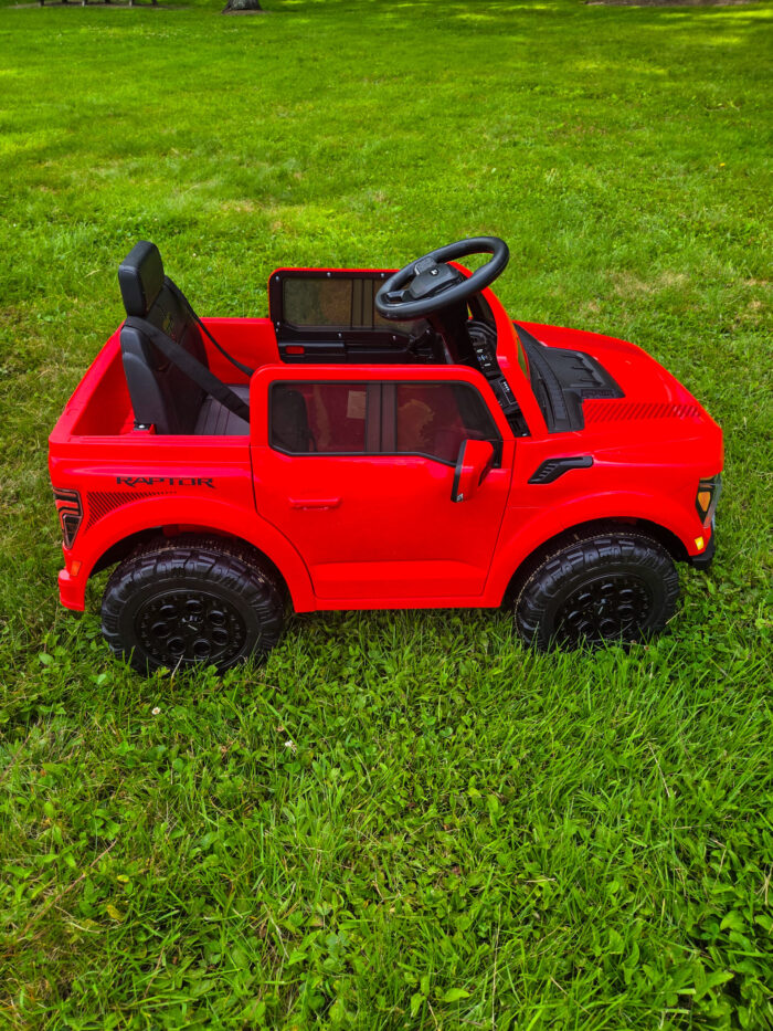 First Ride On Electric Ford F150 Raptor for children